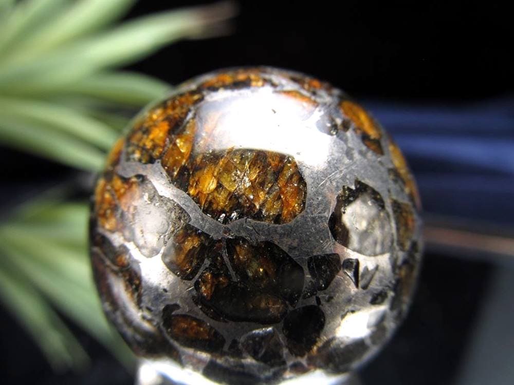 隕石 隕鉄 パラサイト隕石 メテオライト 丸玉
