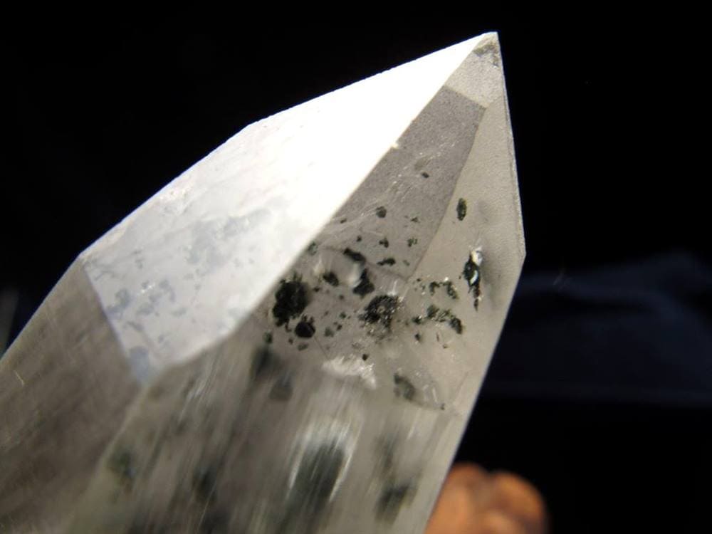 ガネーシュヒマール水晶 ヒマラヤ山脈 水晶クラスター クローライト水晶 ガネーシュヒマール産クラスター