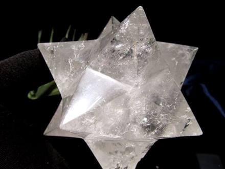アステロイド クォーツ 水晶 小星型12面体 スピリチュアル 六芒星