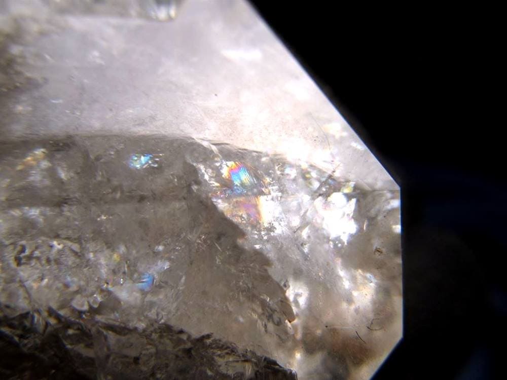 ハーキマーダイヤモンド ハーキマー水晶 結晶 ニューヨーク州ハーキマー地区産 ダイヤモンド