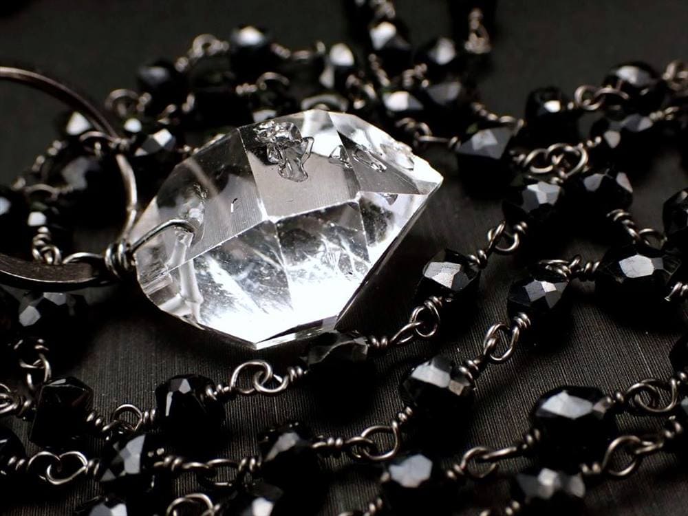 ハーキマーダイヤモンド ハーキマー水晶 ネックレス ドリームクリスタル 水晶