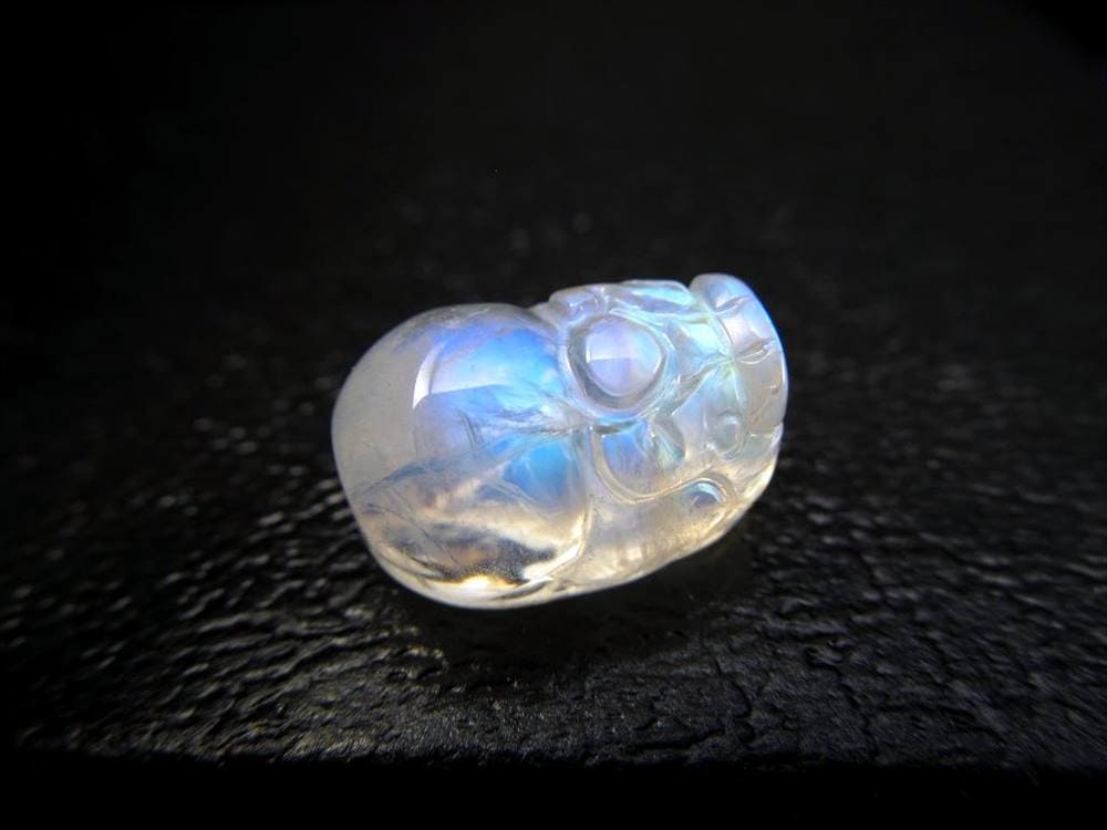ムーンストーン ヒキュウ 貔貅 ブルーシラー ひきゅう