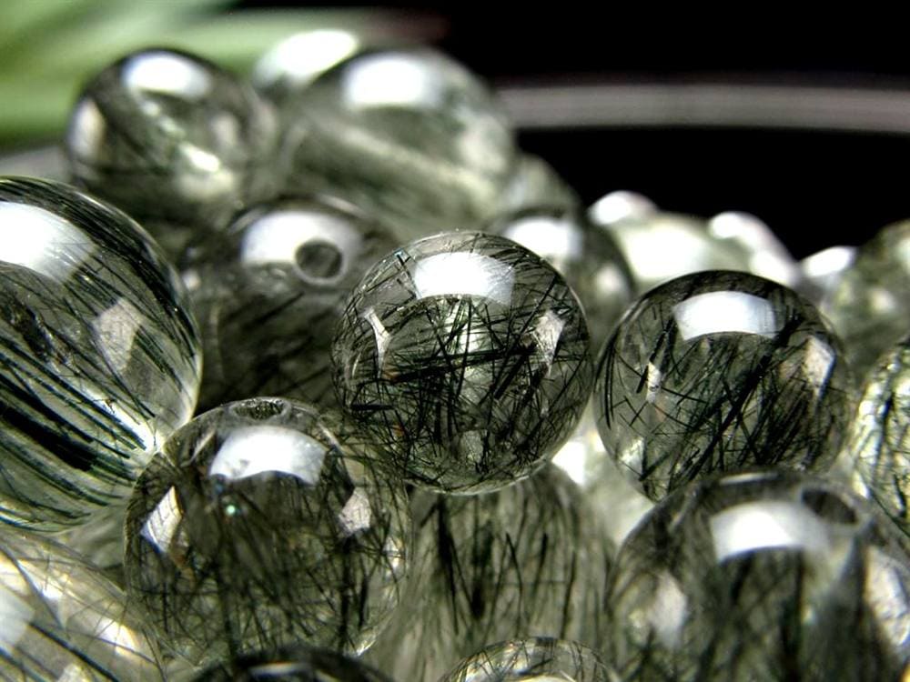 グリーンルチルクォーツ ルチル 天然石 パワーストーン