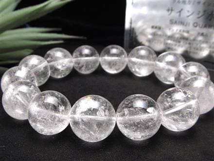 サインジ ヒマラヤ 水晶 ブレスレット クリスタル
