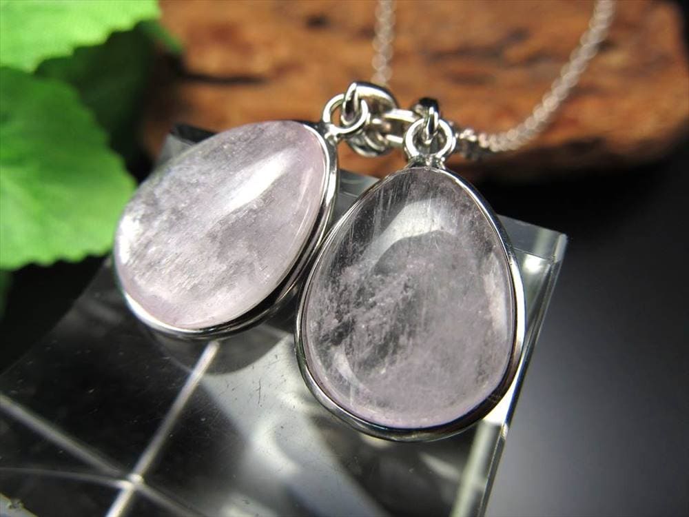 クンツァイト ペンダント Silver925 ネックレス スポデュメン