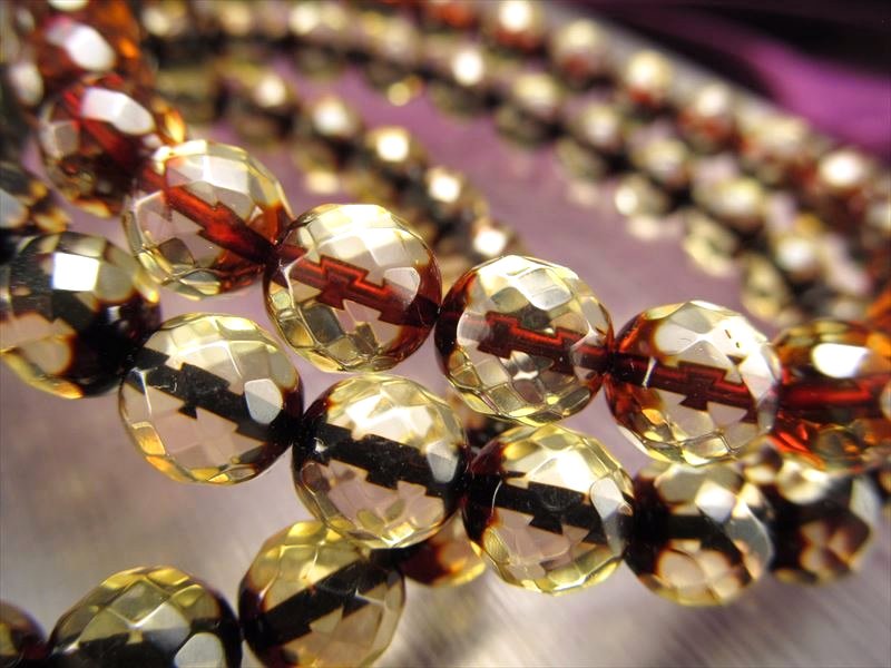 ツートンカットブルーアンバー