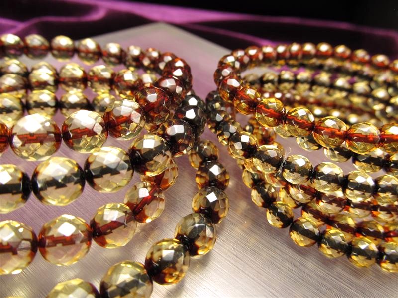 ツートンカットブルーアンバー