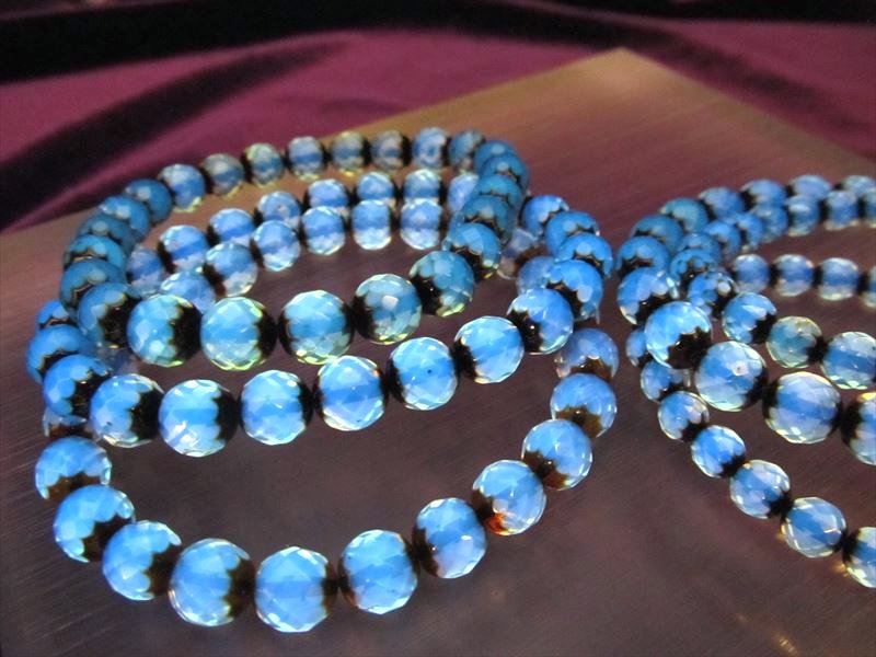 ツートンカットブルーアンバー