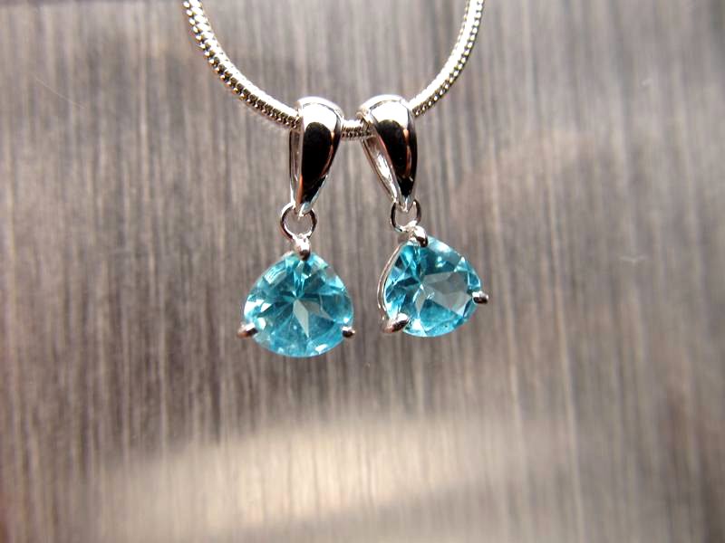 ブルーアパタイトペンダントトップ