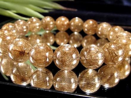 シルバールチル ルチルクォーツ ブレスレット シルバールチルクォーツ 二酸化チタン 仕事運