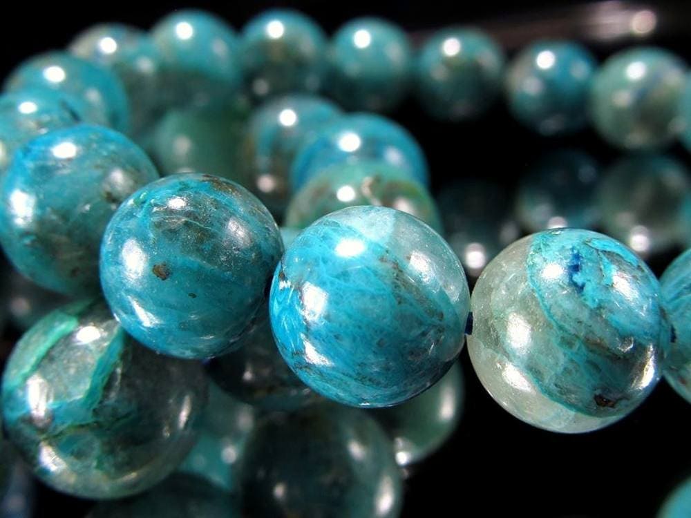 クリソコラ シリカ ブレスレット 珪孔雀石 クリソコラシリカ