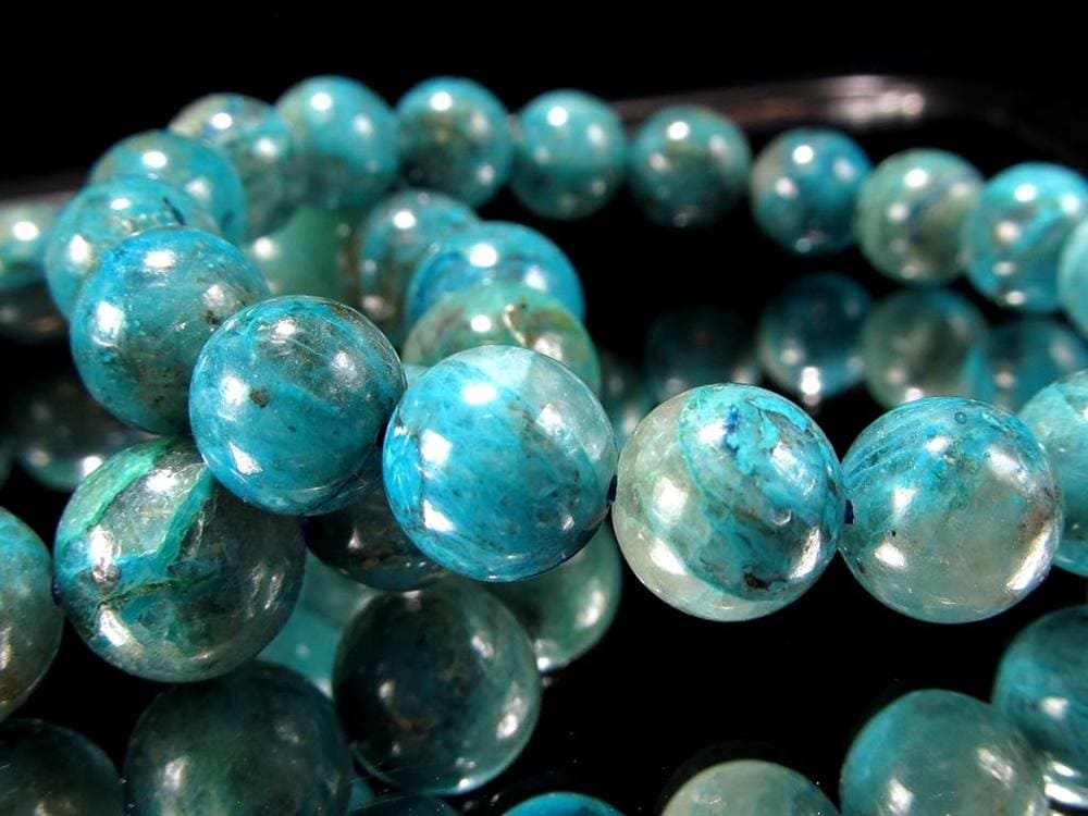 クリソコラ シリカ ブレスレット 珪孔雀石 クリソコラシリカ