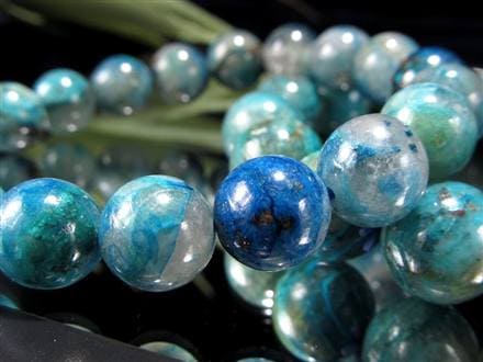 クリソコラ シリカ ブレスレット 珪孔雀石 クリソコラシリカ