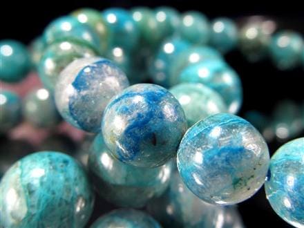 クリソコラ シリカ ブレスレット 珪孔雀石 クリソコラシリカ