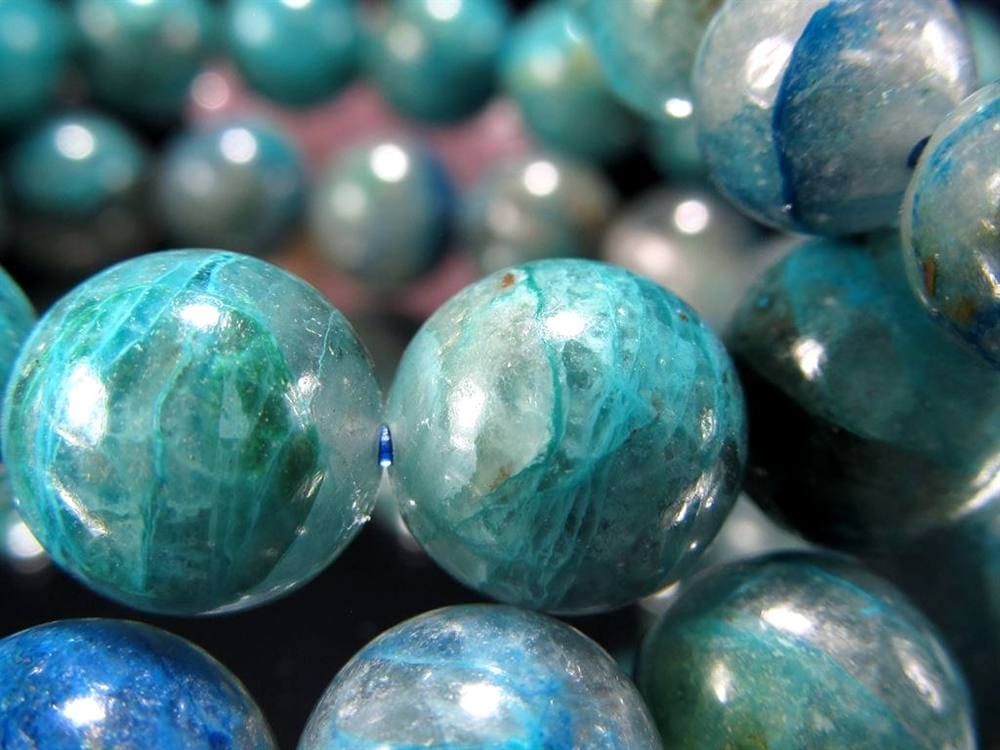 クリソコラ シリカ ブレスレット 珪孔雀石 クリソコラシリカ