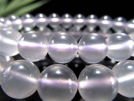 アイスクォーツ 玉髄 ブレスレット カルセドニー 瑪瑙