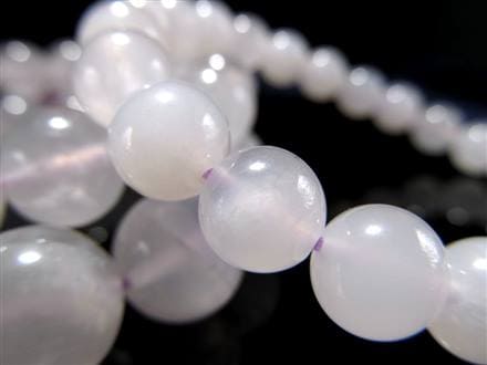 アイスクォーツ 玉髄 ブレスレット カルセドニー 瑪瑙