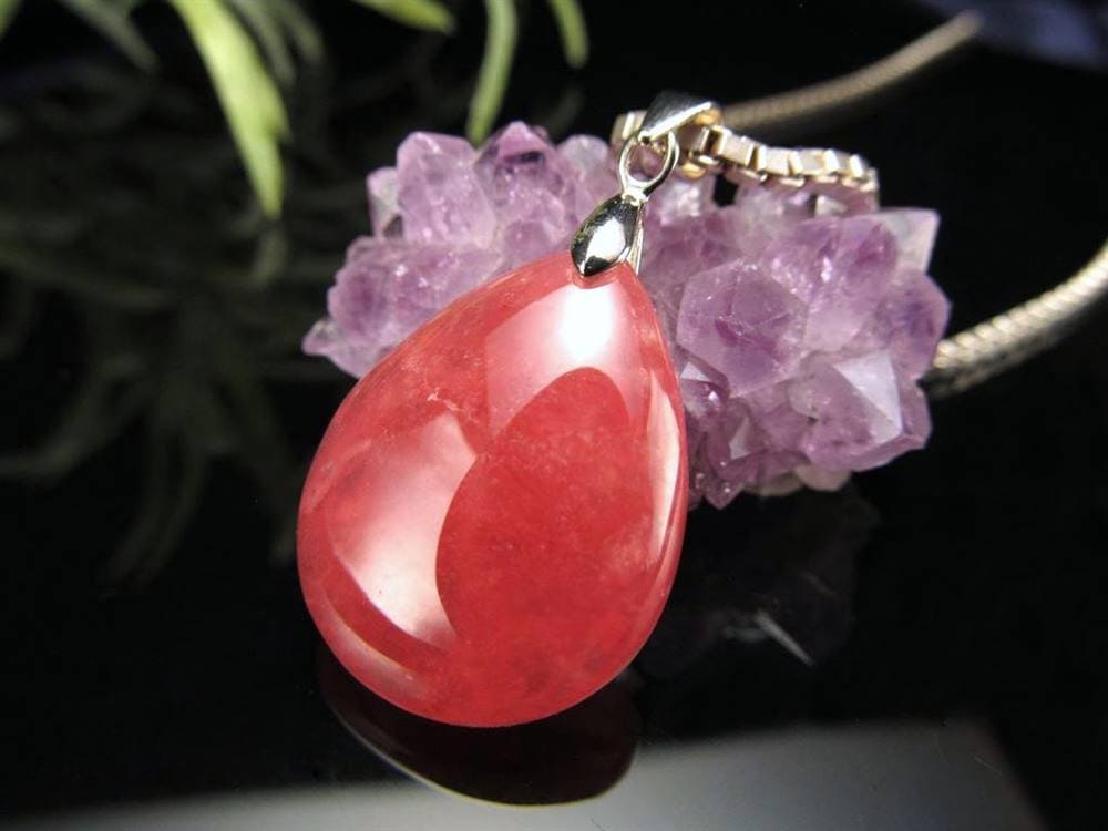 インカローズ ロードクロサイト ペンダント 恋愛運 アクセサリー