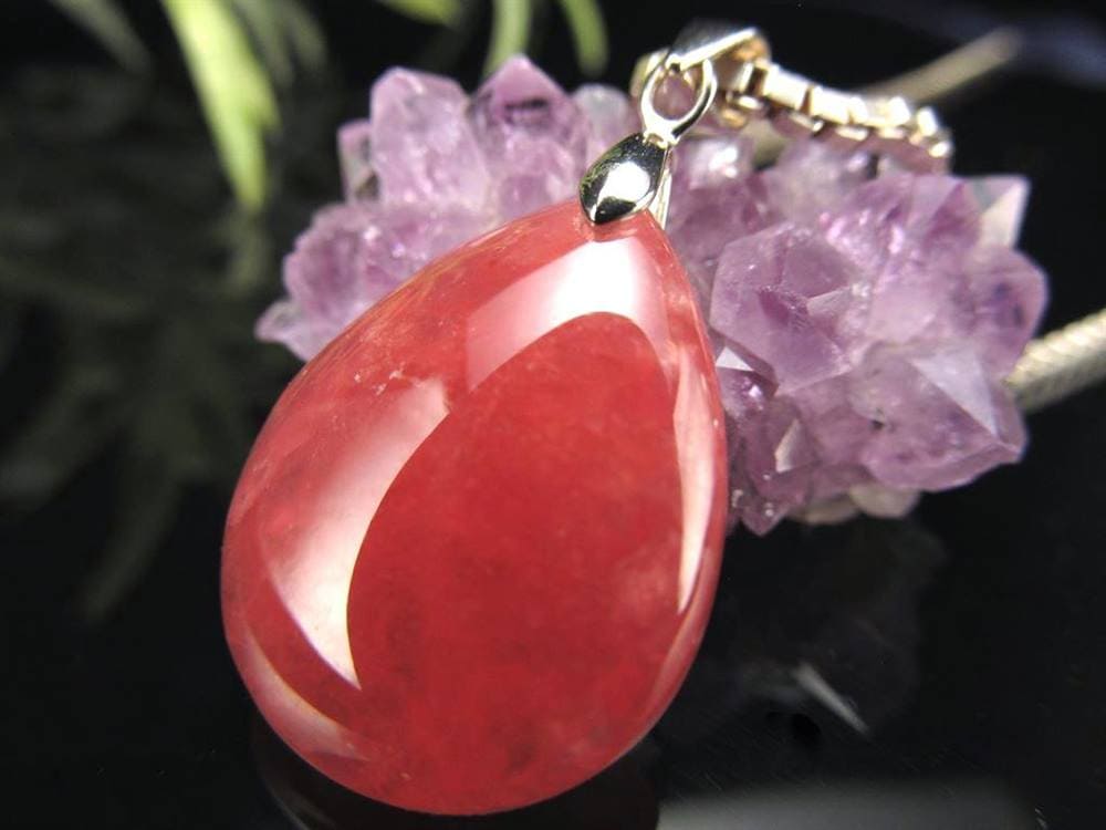 インカローズ ロードクロサイト ペンダント 恋愛運 アクセサリー