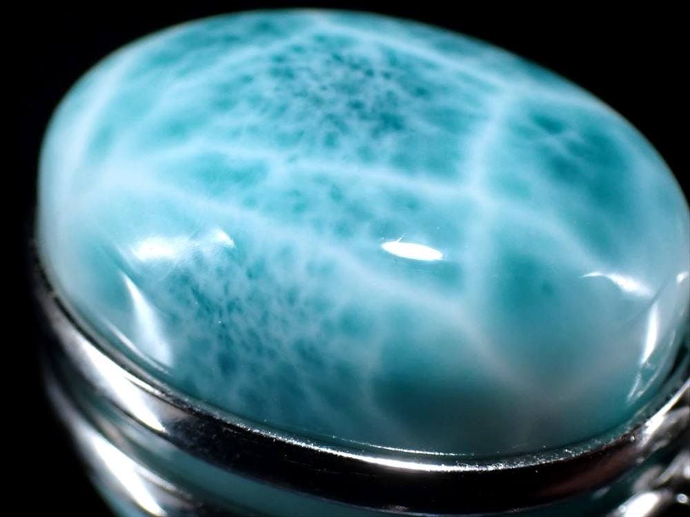 ラリマー ブルーペクトライト ペンダント トップ ドミニカ共和国