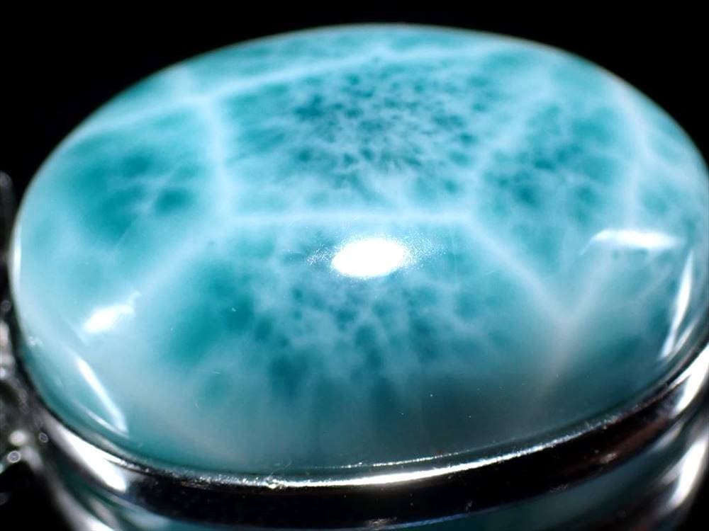 ラリマー ブルーペクトライト ペンダント トップ ドミニカ共和国