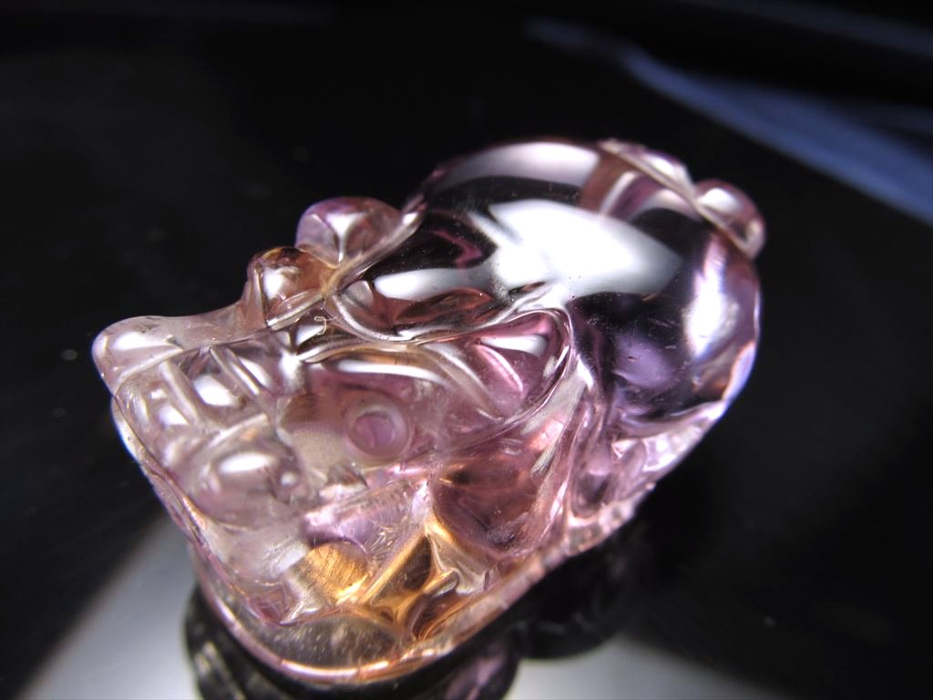 透明感あり　アメトリン　貔貅　ひきゅう　ルース　3 透明感あり アメトリン 貔貅 ひきゅう ルース 3