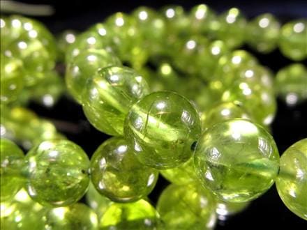 ペリドット かんらん石 誕生石 ハワイアンダイアモンド ブレスレット