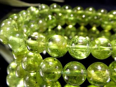 ペリドット かんらん石 誕生石 ハワイアンダイアモンド ブレスレット