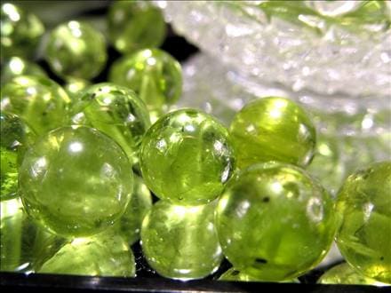 ペリドット かんらん石 誕生石 ハワイアンダイアモンド ブレスレット