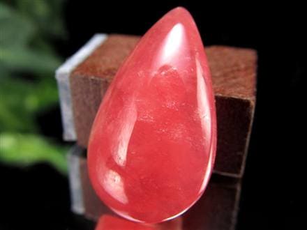 インカローズ ロードクロサイト カボション タンブル 菱マンガン鉱