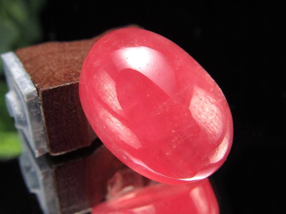 インカローズ ロードクロサイト カボション タンブル 菱マンガン鉱