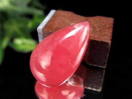 インカローズ ロードクロサイト カボション タンブル 菱マンガン鉱