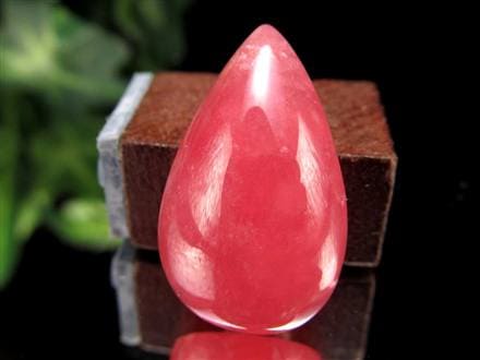 インカローズ ロードクロサイト カボション タンブル 菱マンガン鉱