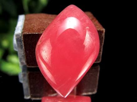 インカローズ ロードクロサイト カボション タンブル 菱マンガン鉱