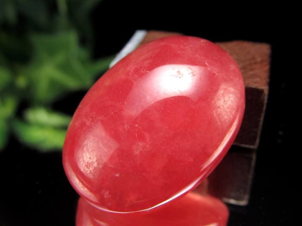 インカローズ ロードクロサイト カボション タンブル 菱マンガン鉱