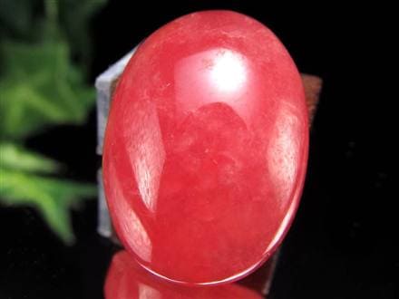 インカローズ ロードクロサイト カボション タンブル 菱マンガン鉱