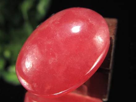 インカローズ ロードクロサイト カボション タンブル 菱マンガン鉱