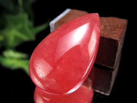 インカローズ ロードクロサイト カボション タンブル 菱マンガン鉱