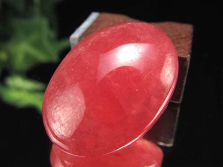 インカローズ ロードクロサイト カボション タンブル 菱マンガン鉱