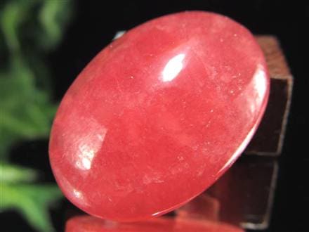 インカローズ ロードクロサイト カボション タンブル 菱マンガン鉱