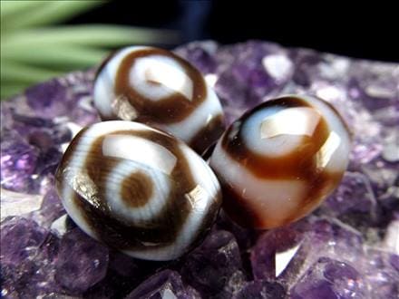 小天珠虎牙三眼天珠(こがさんがんてんじゅ) 至純天珠 天珠 小天珠 てんじゅ