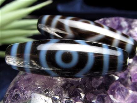 蓮花三眼天珠 至純天珠 天珠 天珠卸 てんじゅ