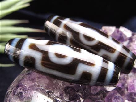 平安二眼天珠 至純天珠 天珠 天珠卸 てんじゅ