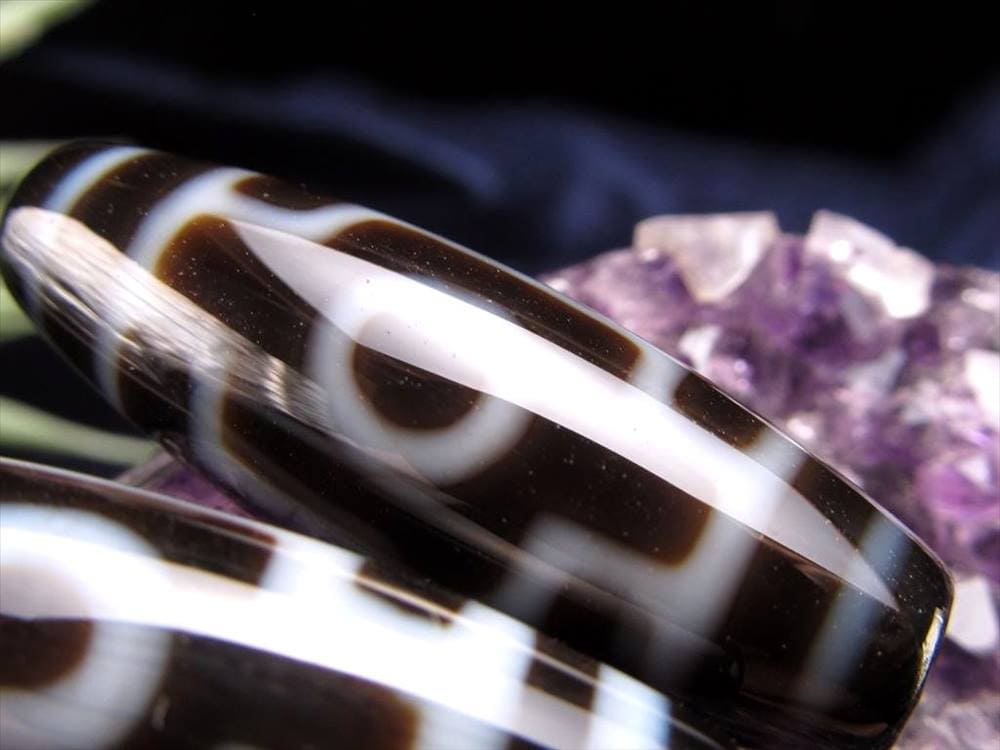 平安二眼天珠 至純天珠 天珠 天珠卸 てんじゅ