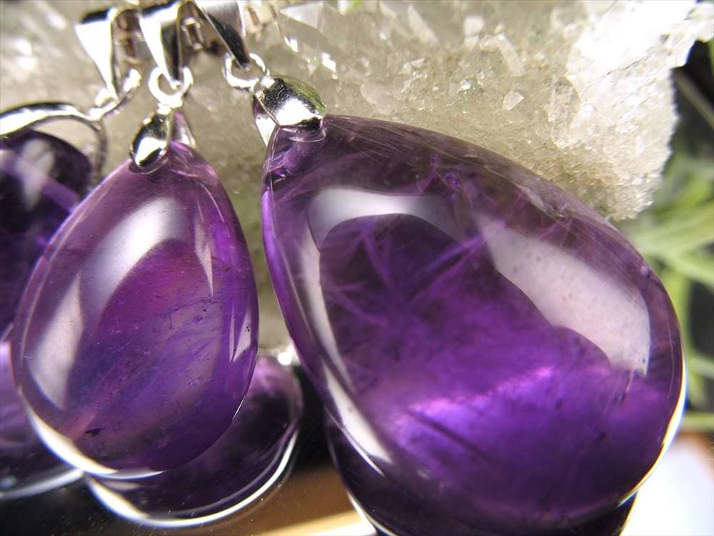 アメジスト 紫水晶 ペンダント 誕生石 アクセサリー