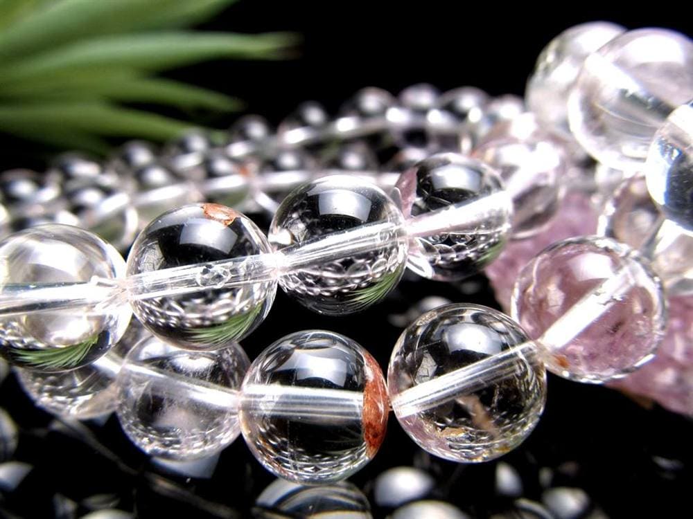 モンドクォーツ タンザニアマスタークリスタル 天然水晶 クォーツ ブレスレット