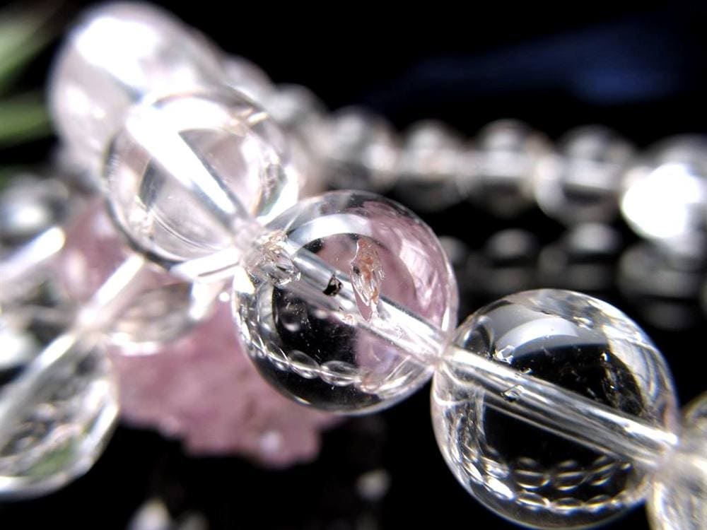 モンドクォーツ タンザニアマスタークリスタル 天然水晶 クォーツ ブレスレット