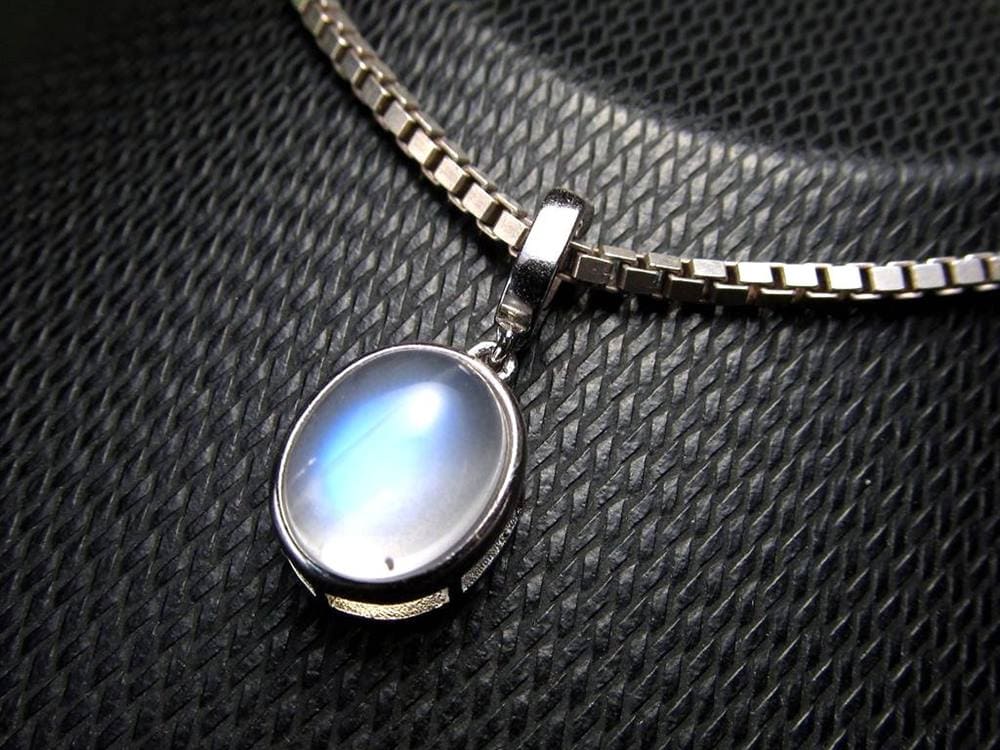 ブルームーンストーン ペンダントトップ ムーンストーン ペンダント 誕生石