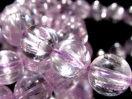 クンツァイト リチア輝石 ビーズ 9月の誕生石