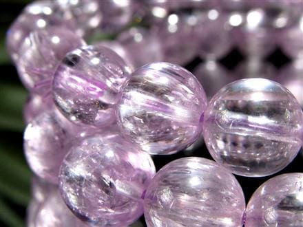 クンツァイト リチア輝石 ビーズ 9月の誕生石